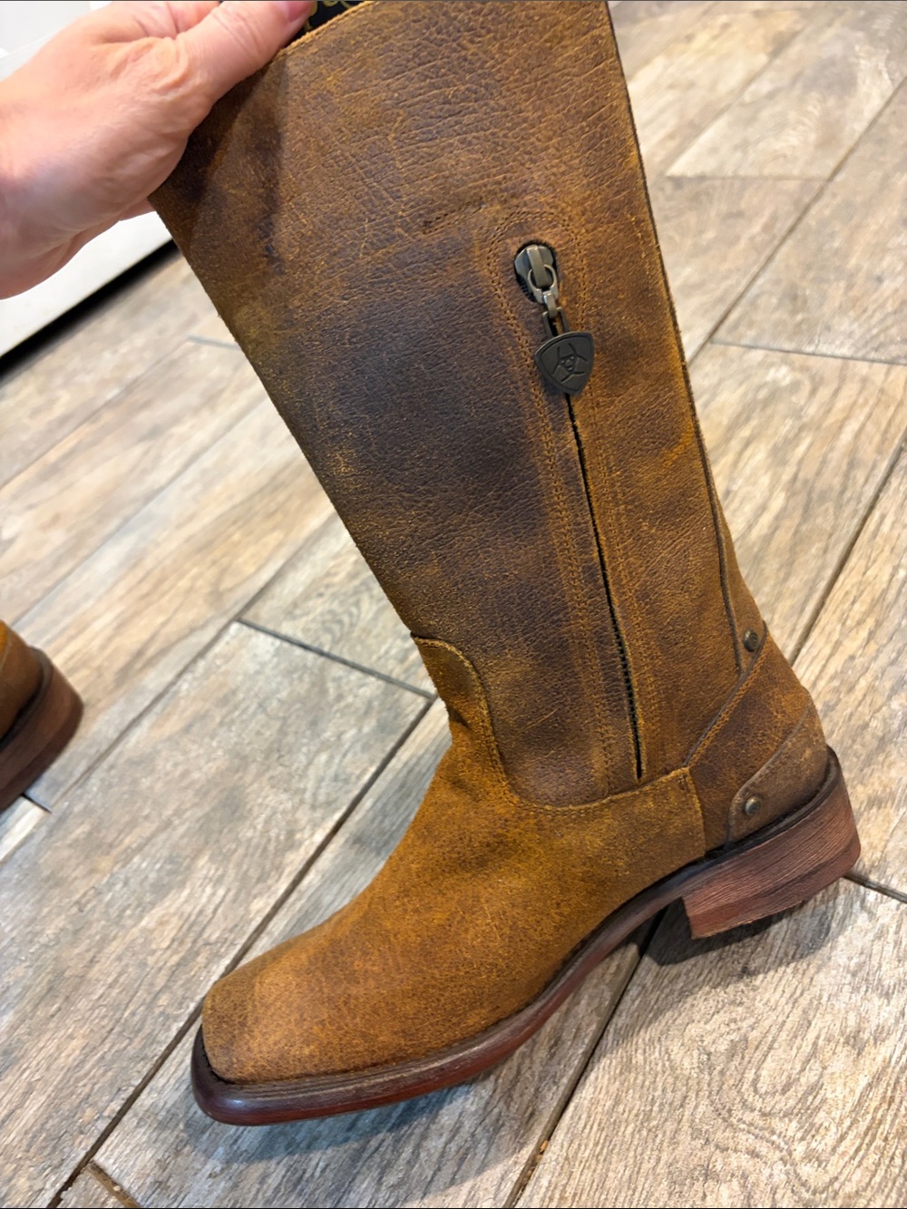 Ariat Coronado collection Classic Brown Leather Western Boots Women’s size 6.5 - Picture 6 of 12